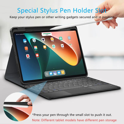 Keyboard Case for Xiaomi Mi Pad 6 Pro Keyboard Case For Redmi Pad SE 11 Inch 2023 Tablet Cover MiPad 5 Pro Case with Keyboard