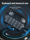 Wireless Mini Keyboard Flight Mouse 2 4g Large Touchpad Digital Computer Dry Battery USB Charging Dual Purpose Keyboard
