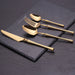 4pcs Mirror Gold