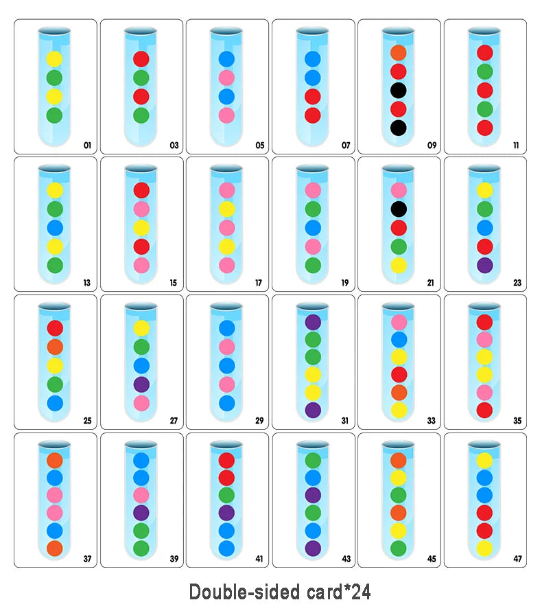 Juguetes de motricidad fina para niños, entrenamiento de concentración, juego de cuentas con pinzas, electrodomésticos de educación temprana, educación Montessori