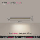 Modern Long Strip Ceiling Light Surface Mounted Minimalist Aisle Lamp Living Room Bedroom Kitchen Home Office LED Lighting