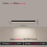 Modern Long Strip Ceiling Light Surface Mounted Minimalist Aisle Lamp Living Room Bedroom Kitchen Home Office LED Lighting