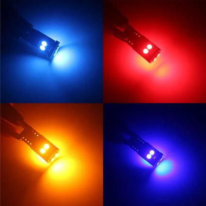 Super Bright LED Canbus Car Interior Reading Dome Lights, Auto Lâmpada de estacionamento, sem erro, T10, W5W, 6SMD, 3030, 2 pcs, 6 pcs, 10pcs