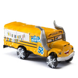 Disney Pixar Cars Lightning McQueen Alloy Metal Mater Model Car 1:55 Diecast Jackson Storm Vehicle Toy Car Kids Birthday Gift