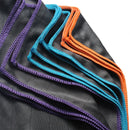 Paño de microfibra para limpiar ventanas, copas de vino, platos y vasos, fibra de carbono. 