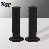 Universal Motorcycle 7/8" 22mm Grips Durable Rubber Handlebar ATV Quad 22mm Left and Right Handlebar Grips Motocross Accessories