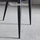 2pc dining chair Kitchen Chairs PU Padded Seat chair Cafe Chair Soft Bedroom Luxury Chairs Relaxing Home Furniture Kitchen Chair