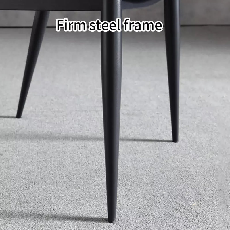 2pc dining chair Kitchen Chairs PU Padded Seat chair Cafe Chair Soft Bedroom Luxury Chairs Relaxing Home Furniture Kitchen Chair