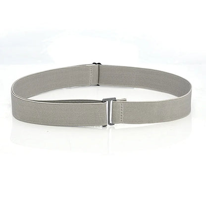 Adjustable Stretch Elastic Waist Band Invisible Belts Buckle-Free Belts for Women Men Jeans Pants Dress No Buckle Easy To Wear
