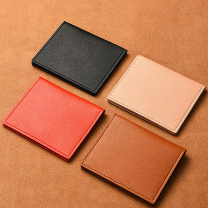 1 funda para tarjetas, delgada y compacta, para identificación bancaria, para licencia de conducir, sencilla y antidesmagnetización.