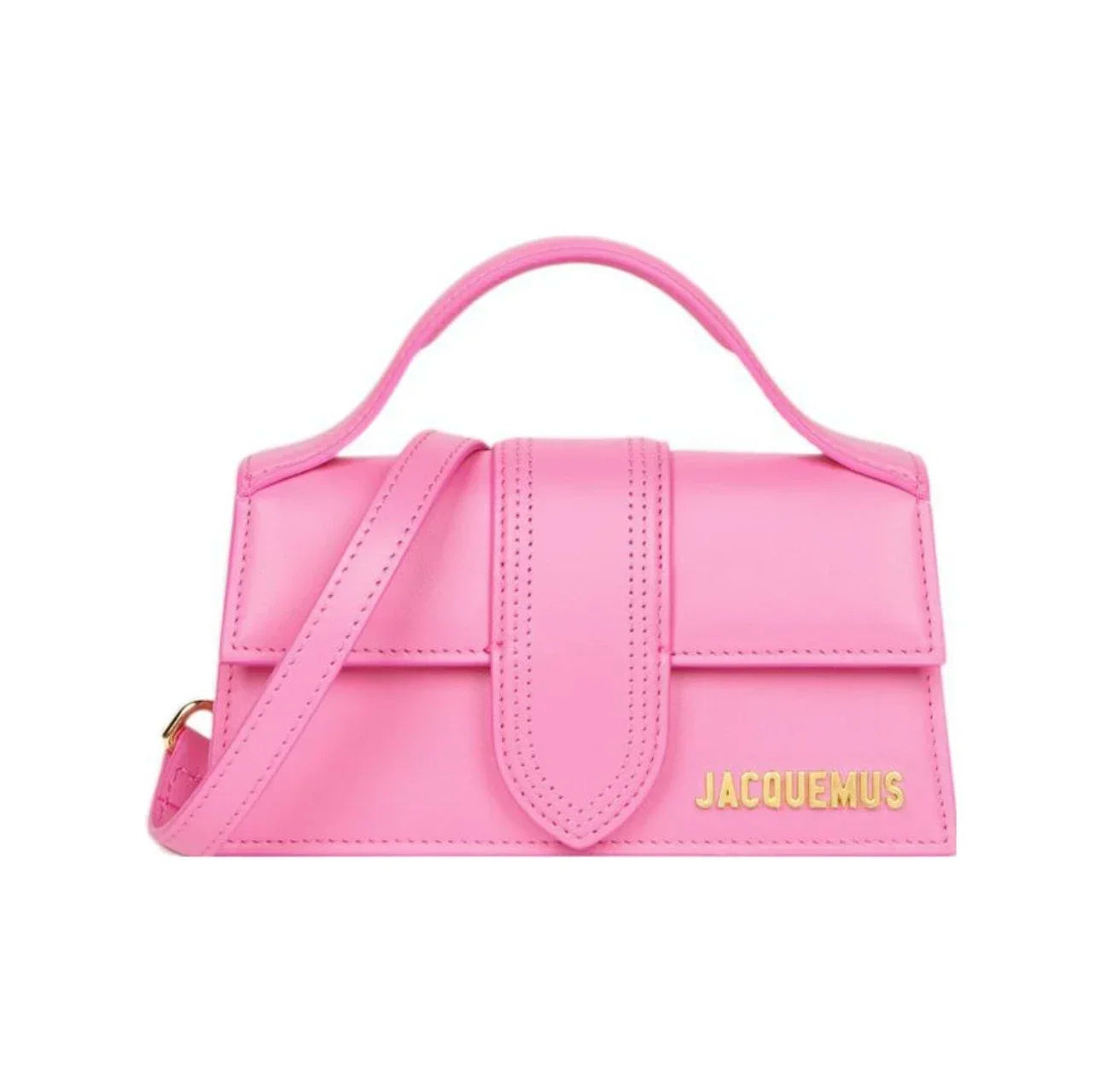 Jacquemus Luxury Yellow Women Top Handle Purse Half Round Design Brand Leather Underarm Flap Shoulder Bag Fashion