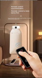 Secadora de ropa eléctrica multifuncional con control remoto, para el hogar, con armario, para suelo, secadora de ropa, aire caliente y temporizador.