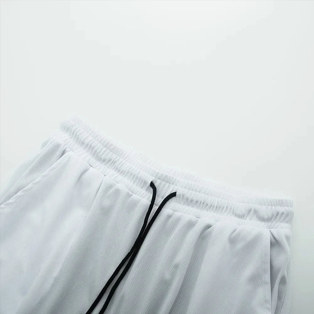 Pantalones cortos deportivos dos en uno para hombre, transpirables, informales, de secado rápido, de doble capa, para correr en verano, tallas M-3XL