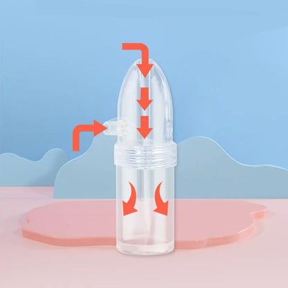 New Fashion Baby Nasal Aspirator Powerful Hand Pump and Non-invasive Nose Tip Hygienic & Comfortable Nose Suction for Baby