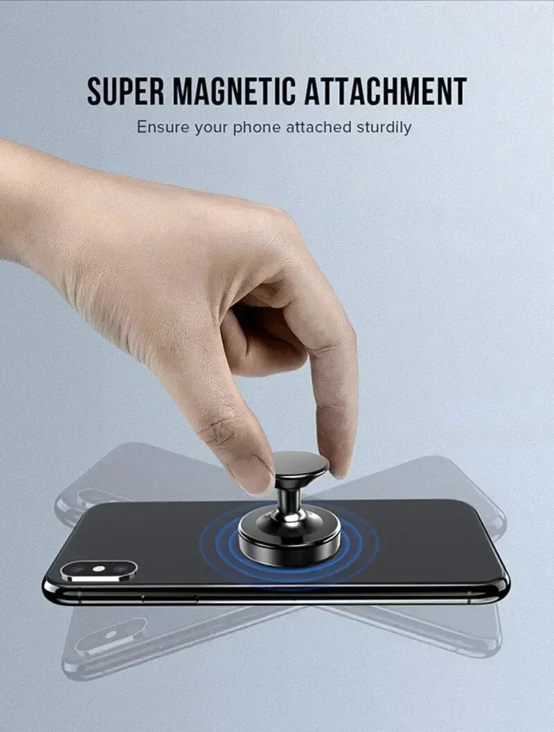 Cell GPS Support Magnetic Car Phone Holder Mount Dashboard Smartphone Mobile Stand Bracket in Car For iPhone Xiaomi Samsung LG
