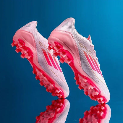 New Men Soccer Shoes Match Ultralight Breathable Football Boots Long Spikes Sneakers Indoor Cleats Training Drop Shipping