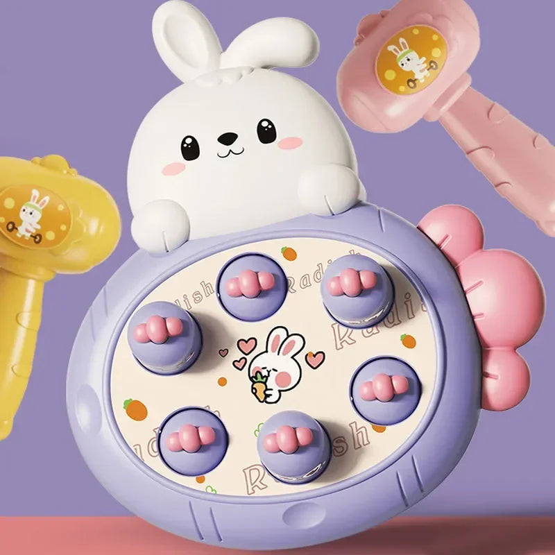 Cartoon Montessori Baby Toys Toddler Educational Birthday Gift Animal Theme Knocking Game Parent Child Board Hammering Game