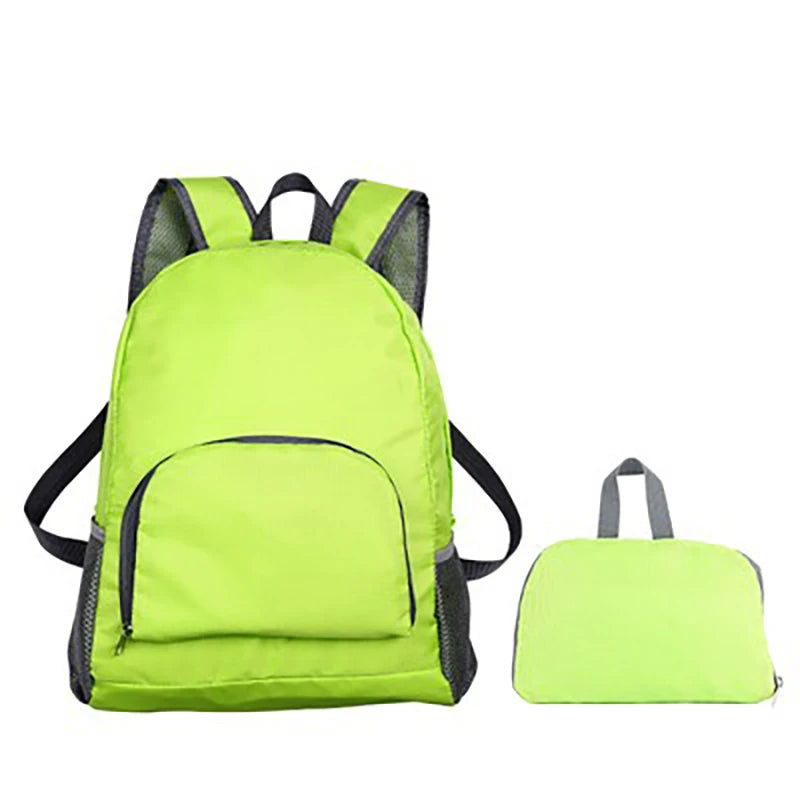 New Foldable Backpack Lightweight Nylon Casual Backpack Outdoor Travel Men Women Daypack Student Schoolbag Simple Knapsack