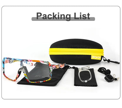 Sunglasses for Men Fashion Outdoor Sports Men Bicycle Cycling Glasses Woman Riding Goggles Mountain Driving Eyewear Accessories