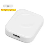 Carregador sem fio do relógio magnético rápido, doca de carregamento portátil 8Pin, Apple Watch Series, iWatch 9, 8, 7, 6, 5, SE Ultra, Tipo C