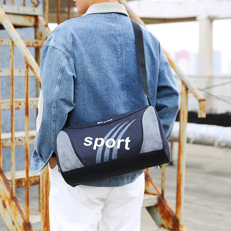 Mochila de hombro tipo bandolera Unisex para exteriores con capacidad para cinturón, bolso pequeño deportivo para acampar, correr, gimnasio, viaje, senderismo