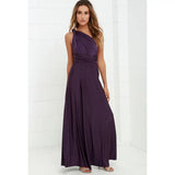 Sexy Women Multiway Wrap Convertible Boho Maxi Club Red Bandage Long Dress Party Bridesmaid Infinity Robe Longue Femme