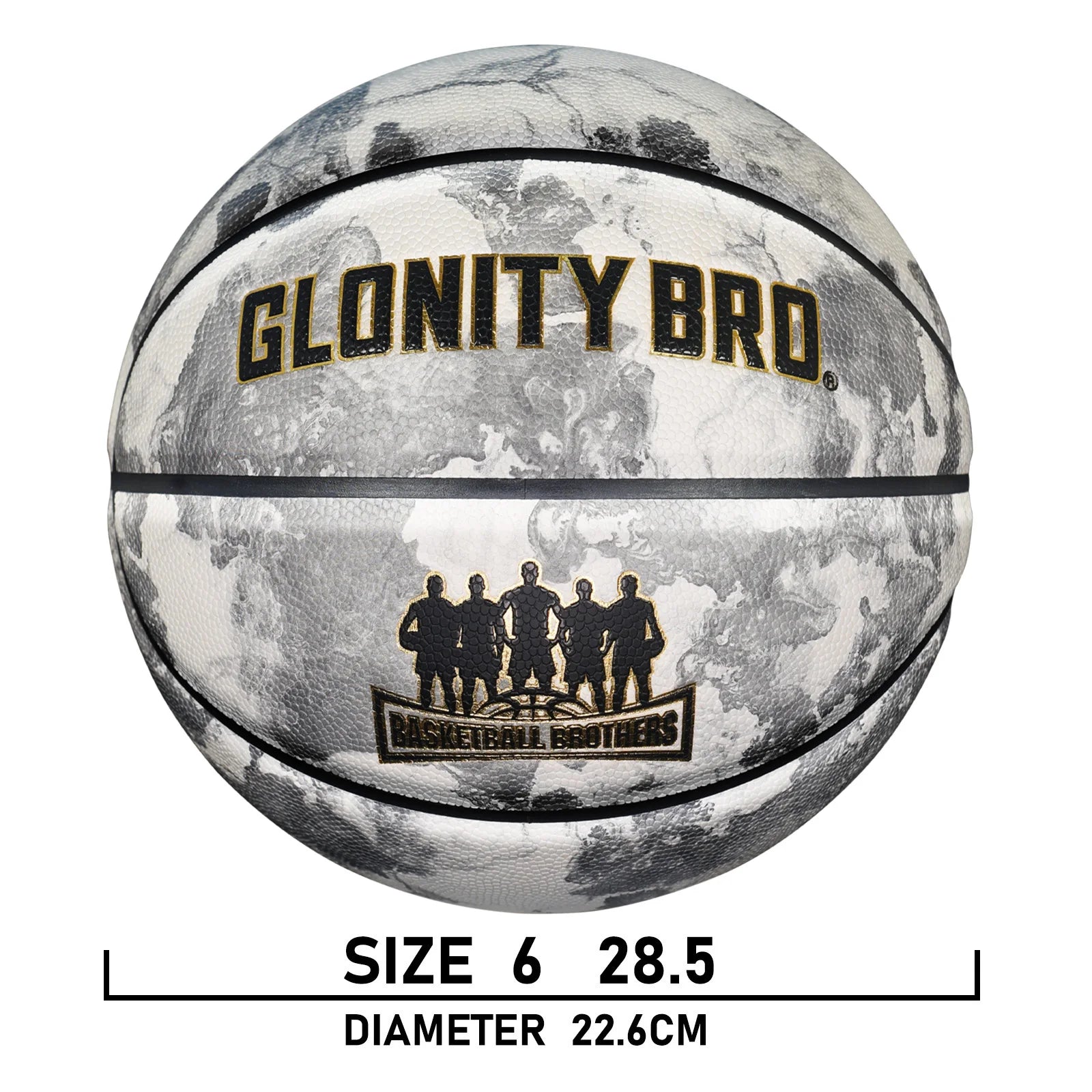 Glowing Green BasketBall For Men Women,Official Size 5/6/7 Soft Composite Leather In&Outdoor Street Luminous Ball Night Use Game