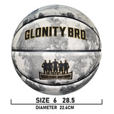 Glowing Green BasketBall For Men Women,Official Size 5/6/7 Soft Composite Leather In&Outdoor Street Luminous Ball Night Use Game