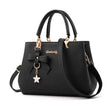 New Korean version trendy autumn and winter bow women's bag portable shoulder bag messenger bag killer bag mother bag large capa
