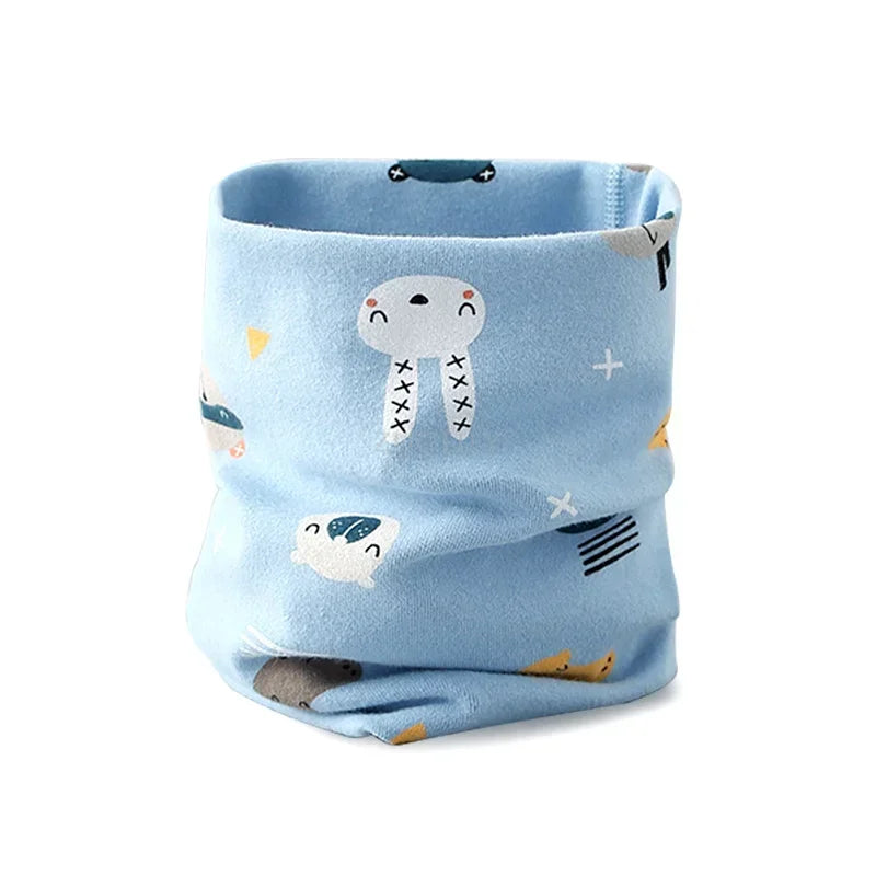 New Cotton Baby Scarf Autumn Spring Snood Children Boy Girl Scarf Kids Child Neck O Ring Scarves Collar Warm Neckerchief