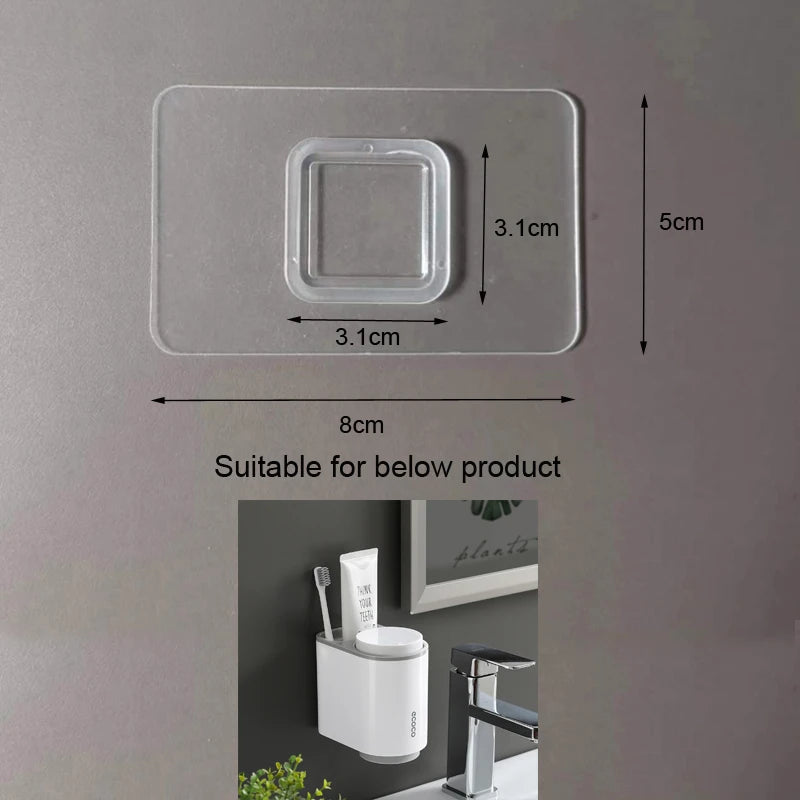 Sticker Adhesive Accessory for ECOCO Wall Mounted Storage Organizer Toothbrush Holder