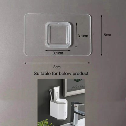 Sticker Adhesive Accessory for ECOCO Wall Mounted Storage Organizer Toothbrush Holder