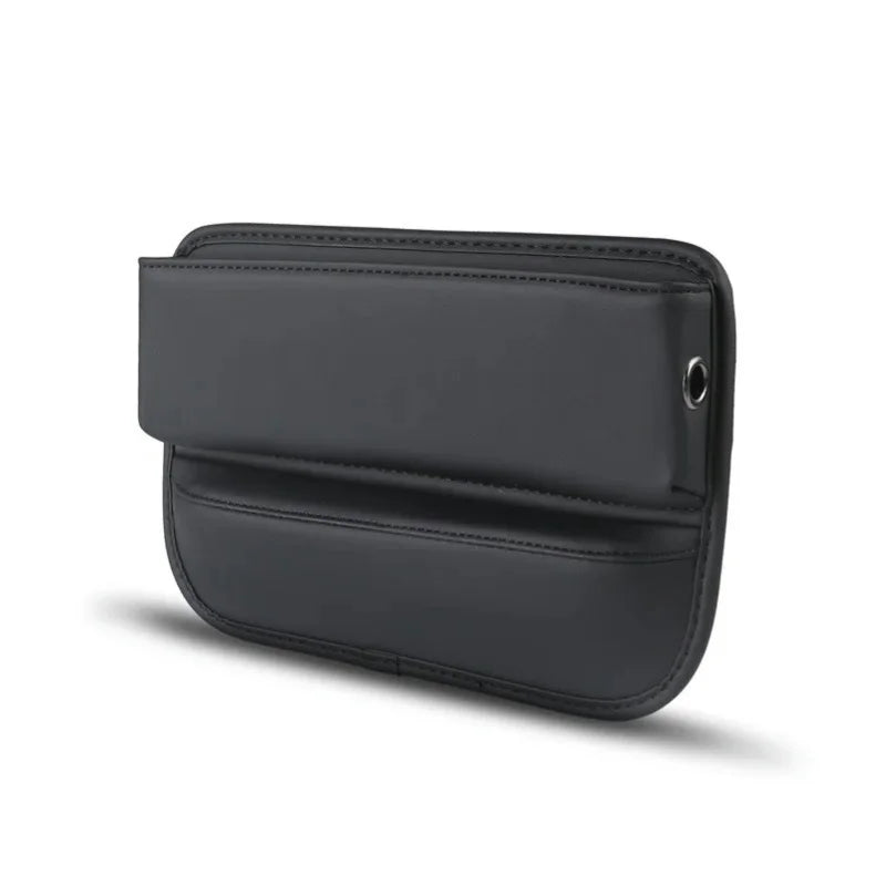 Universal Car Seat Gap Organizer Storage Box Multifunction Leather Crevice Side Storage Pocket Wallet Keys Card with Cup Holder