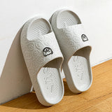 Summer Women Casual Slippers Cute Bear Indoor Soft Sole Outdoor Non-slip Air Cushion Lightness Men Fashion Flat Shoes