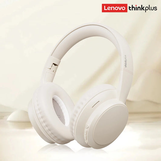 Lenovo TH11 Over-Ear Headsets Bluetooth 5.4 HI-FI Stereo Noise Cancelling Headphones Wireless Wired Gaming Earphones Comfortable