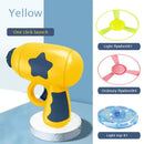 Puppy Cat Toys Flywheel Pistol Frisbee Gyro Top Pet Entertainment Production Funny Shoot Off Produto Dog Training Accessoriess