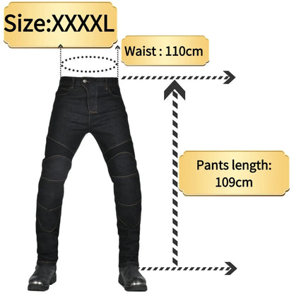 New Motorcycle Pants, Riding Jeans, Anti-fall, Classic Motorcycle Rider Pants, Racing Pants for All Seasons