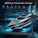 HGFRTEE 100%sRGB 10.5 inch Portable Monitor 1280P 420Cd/m ² Second screen For Laptop Mac Xbox PS4/5 Switch PC Extension Display
