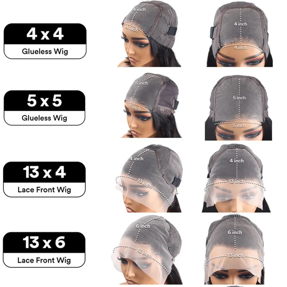 Peruca lace frontal gluseless cabeloliso HD - sem cola