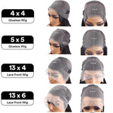 Peruca lace frontal gluseless cabeloliso HD - sem cola