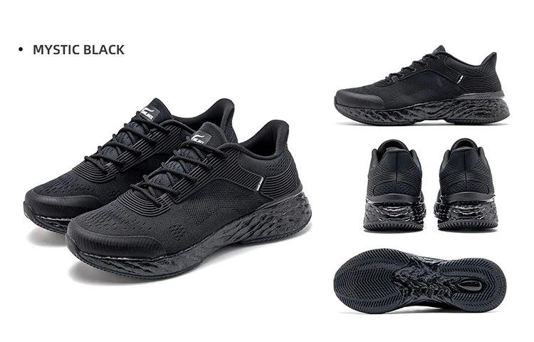 ONEMIX YUE SHUANG Running Shoes for Men Air Cushion Athletic Couple Trainers Sport Runner Shoes Outdoor Women Walking Sneakers