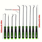10/4Pcs Precision Pick and Hook Set, Car Auto Oil Seal/O-Ring Seal Gasket Pick Mini Precision Hooks Professional Puller Remover