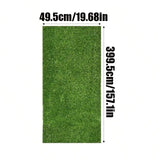 Almofada de grama artificial realista para pet, Tapetes sintéticos grossos, Tapete falso para jardim ao ar livre, pátio, cão de paisagem, 1pc
