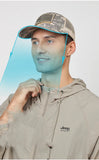 Black Mesh - Backed Baseball Cap with American Flag Patch - Stylish and Patriotic Accessory