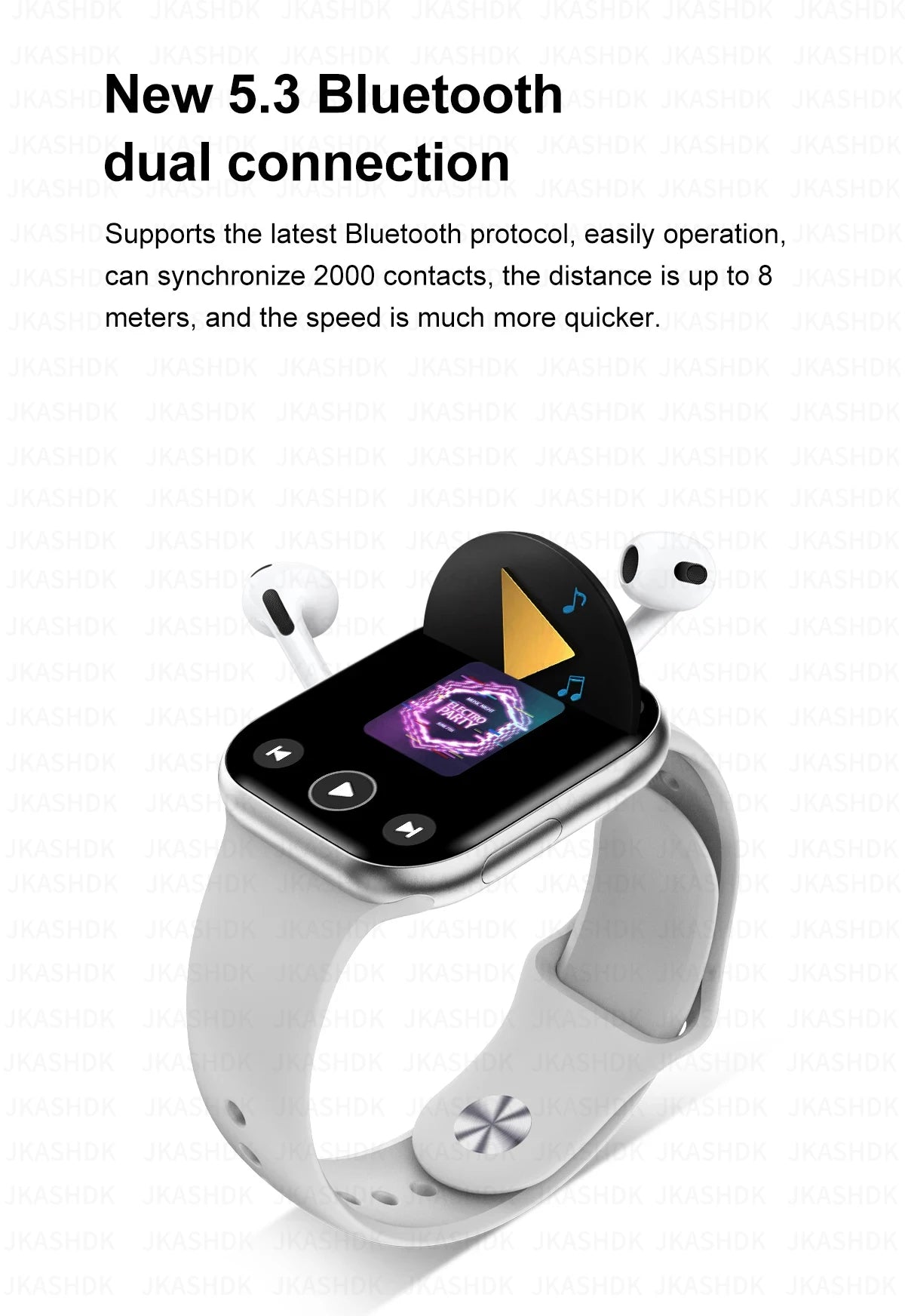 Nuevo reloj inteligente Apple Watch 10 con GPS, NFC, carga inalámbrica, Bluetooth, llamadas, resistente al agua, HD AMOLED, para Android e iOS.