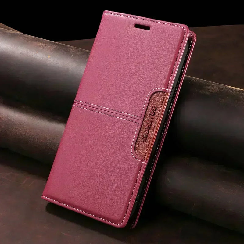 For Poco X7 X6 M7 Pro F7 X 7 5G 4G Leather Flip Case Anti-theft Wallet Card Funda Xiaomi Poco M6 M5s M3 X3 NFC X5 F 6 Book Cover
