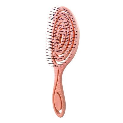 Peine de masaje elástico, peine para cabello enredado, cepillo desenredante, cepillos para cabello rizado húmedo, peine de barbero, herramientas de peluquería