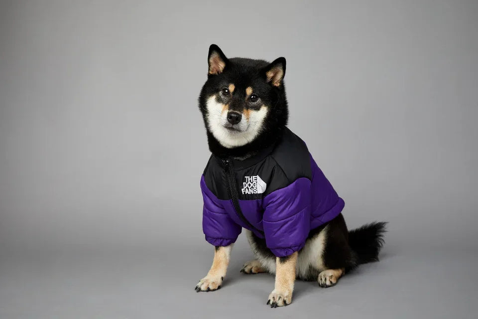 Puppy Coat Dog Down Jacket The Dog Fans Winter Pet Clothes for Small Medium Dogs Warm Thick Dog Vest French Bulldog Dropshipping