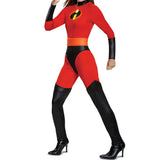 Mr Mrs Incredibles Cosplay Elastigirl Hulk Spider Family Adult Suit Jumpsuit Bodysuit Halloween Costumes Jumpsuit