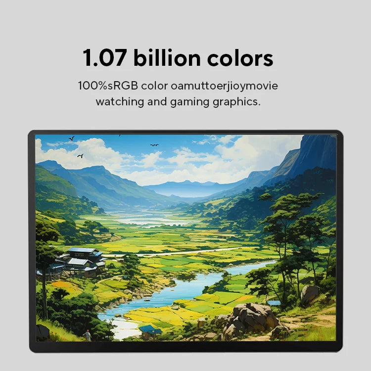 ZSUS 2160*1440  14-inch 2K Portable Monitor 60HZ For Laptop XBox PS4 / 5 Switch TV Box Cell Phone PC Extension  Mobile